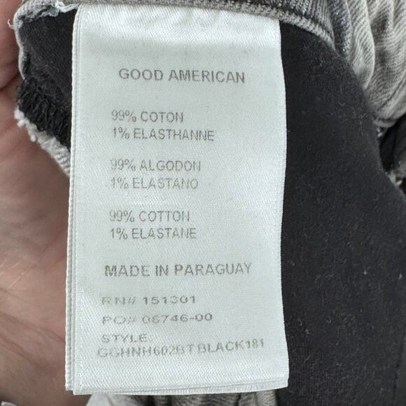 Good American Jeans Women's 6 28 Gray - Picture 4 of 4